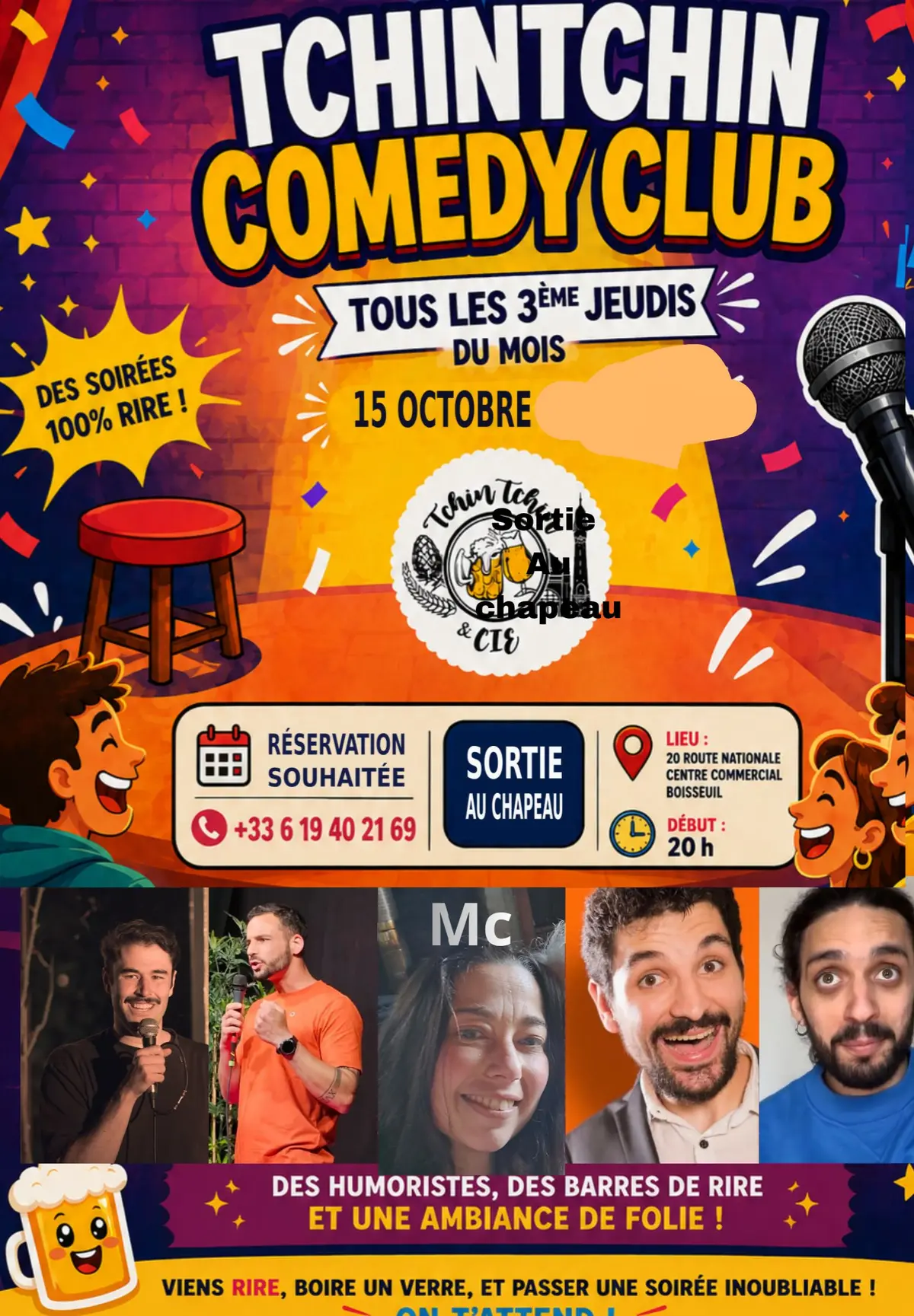 Tchin tchin comedy club