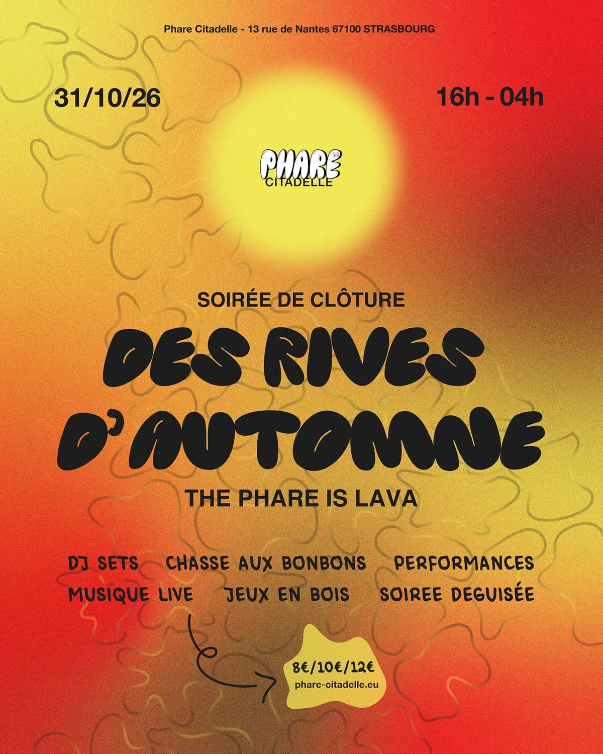 Des Rives d'Automne - The Phare is Lava