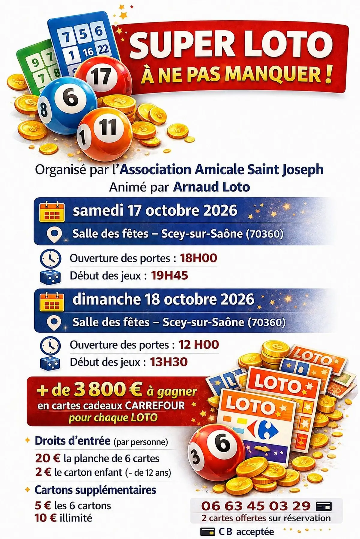 Super loto animé par ARNAUD 