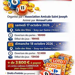 Super loto animé par ARNAUD 