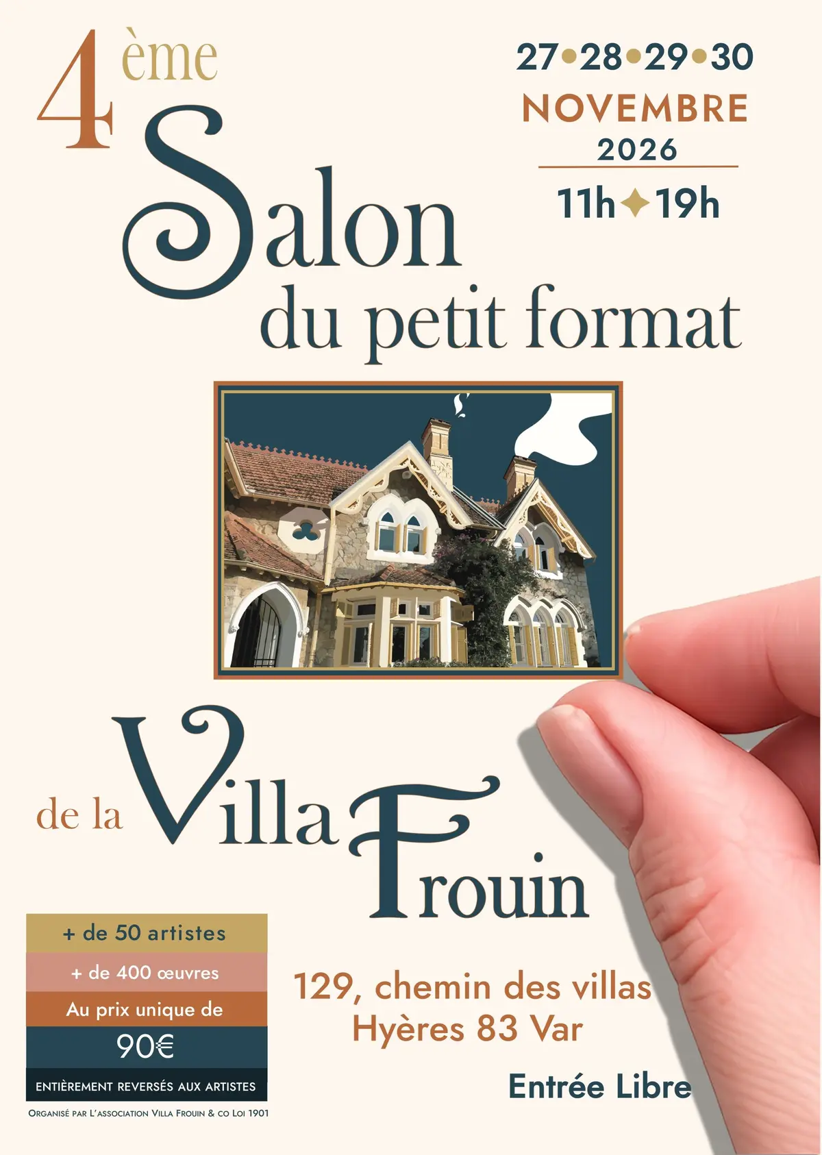 4ème Salo  du petit format de la Villa Frouin 