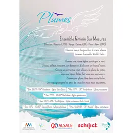 Concert Plumes par l'ensemble vocal Sur Mesures