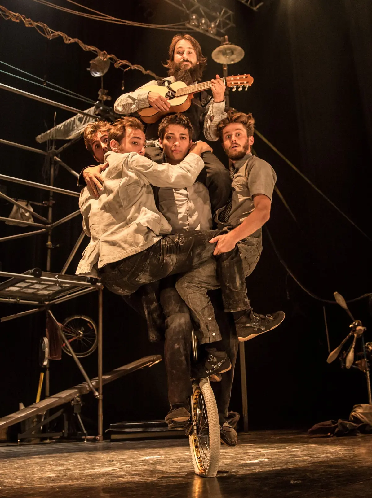 Machine de Cirque en spectacle aux Tanzmatten de Sélestat