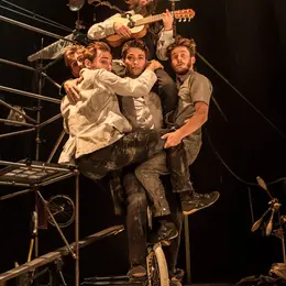 Machine de Cirque en spectacle aux Tanzmatten de Sélestat