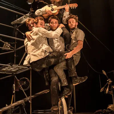 Machine de Cirque en spectacle aux Tanzmatten de Sélestat