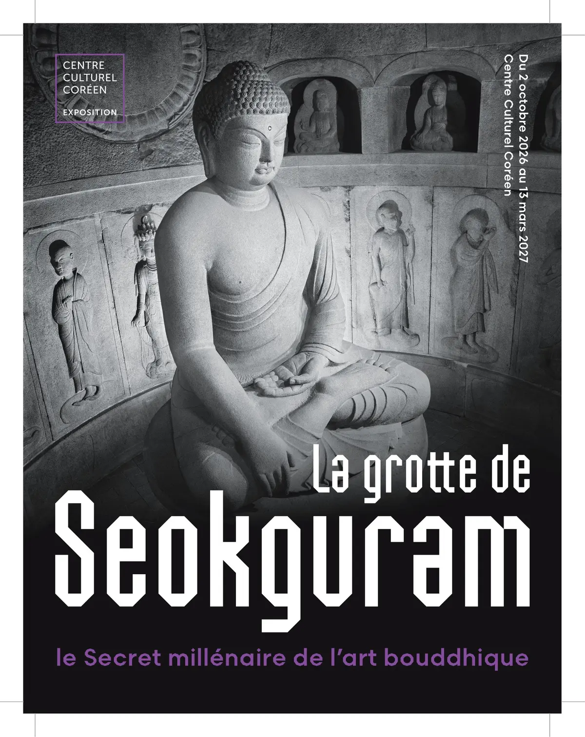 Exposition « La grotte de Seokguram : le Secret millénaire de l’art bouddhique »