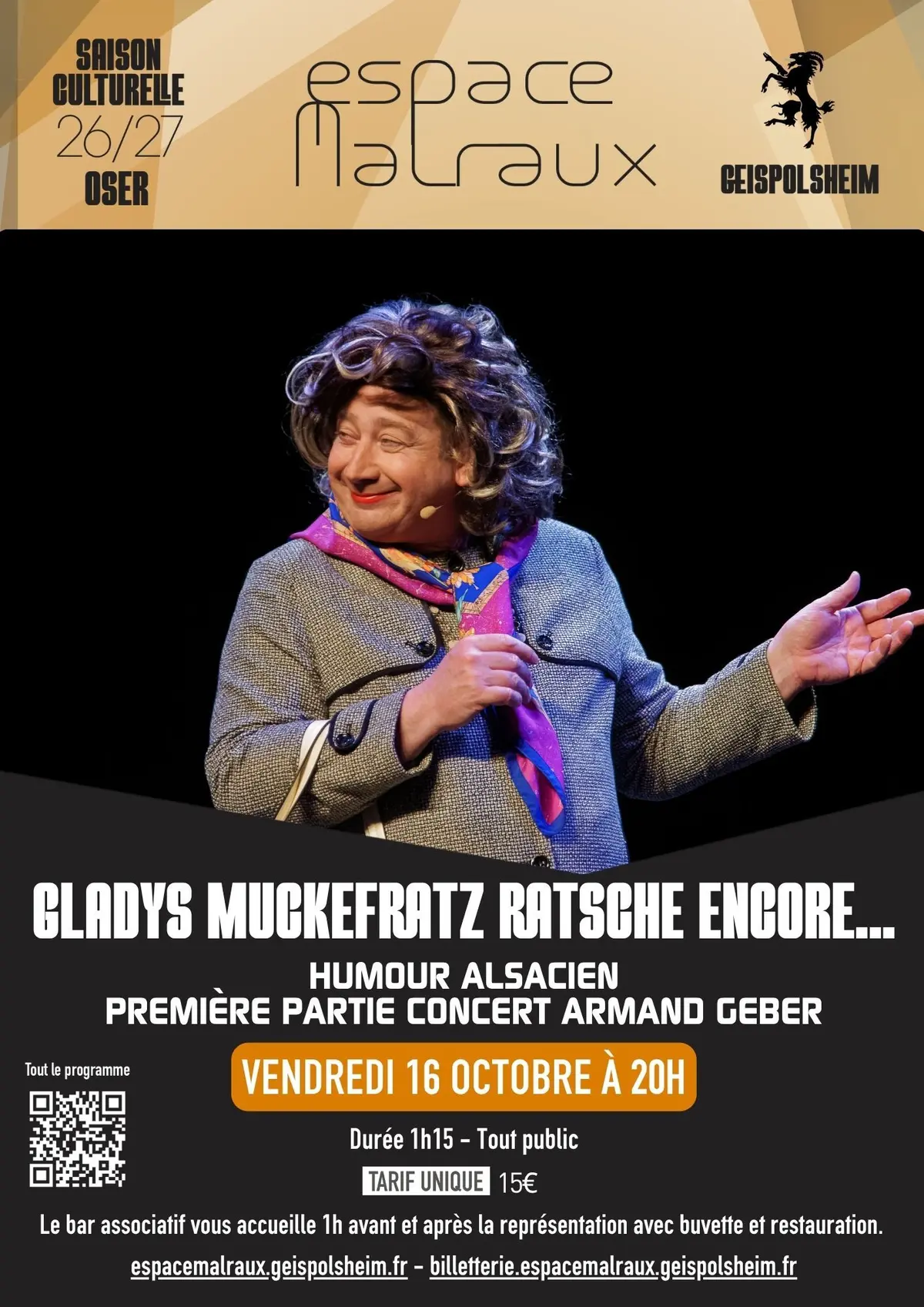 Gladys Muckefratz Ratsche encore...