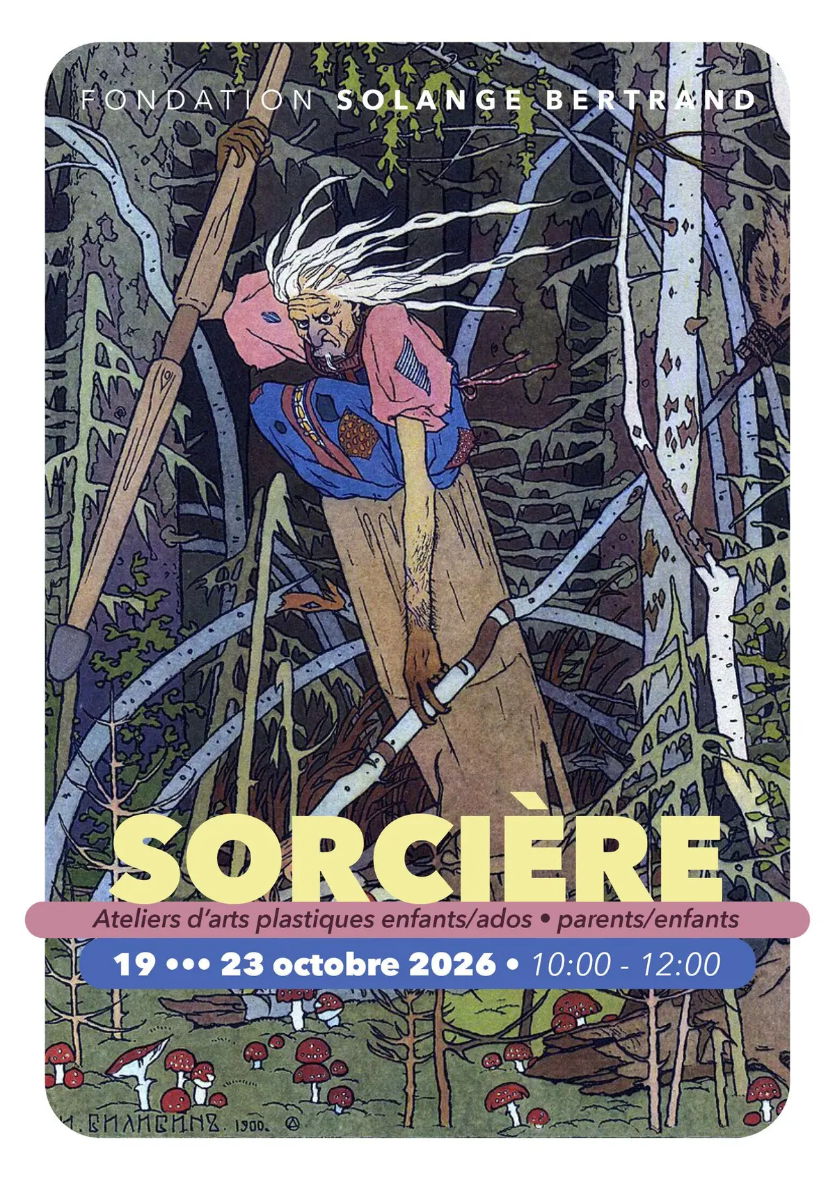 “ Sorcière” - Atelier d’arts plastiques - Nancy
