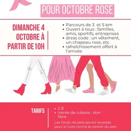 marche solidaire pour Octobre Rose