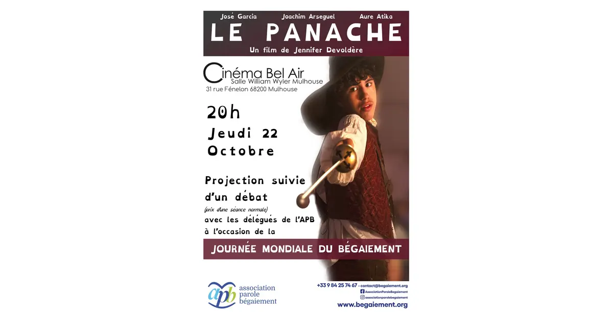 Ciné-Rencontre "Le Panache" (Journée Mondiale du Bégaiement)
