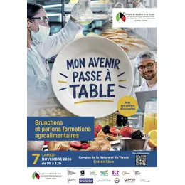 Mon Avenir passe à Table : Brunchons et parlons formations agroalimentaires