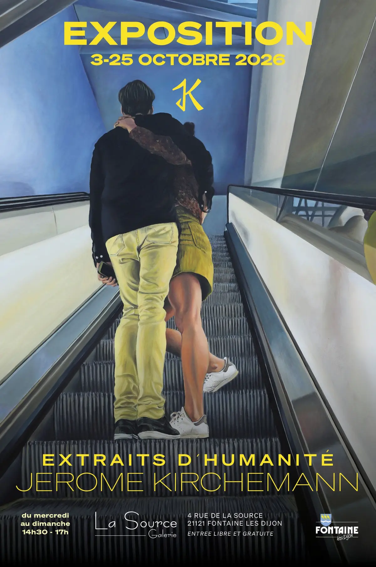 Exposition  Extraits d'humanité, peintures de Jérôme KIRCHEMANN   