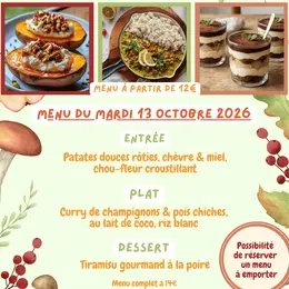 La Table d’Ariane aux couleurs de l’automne