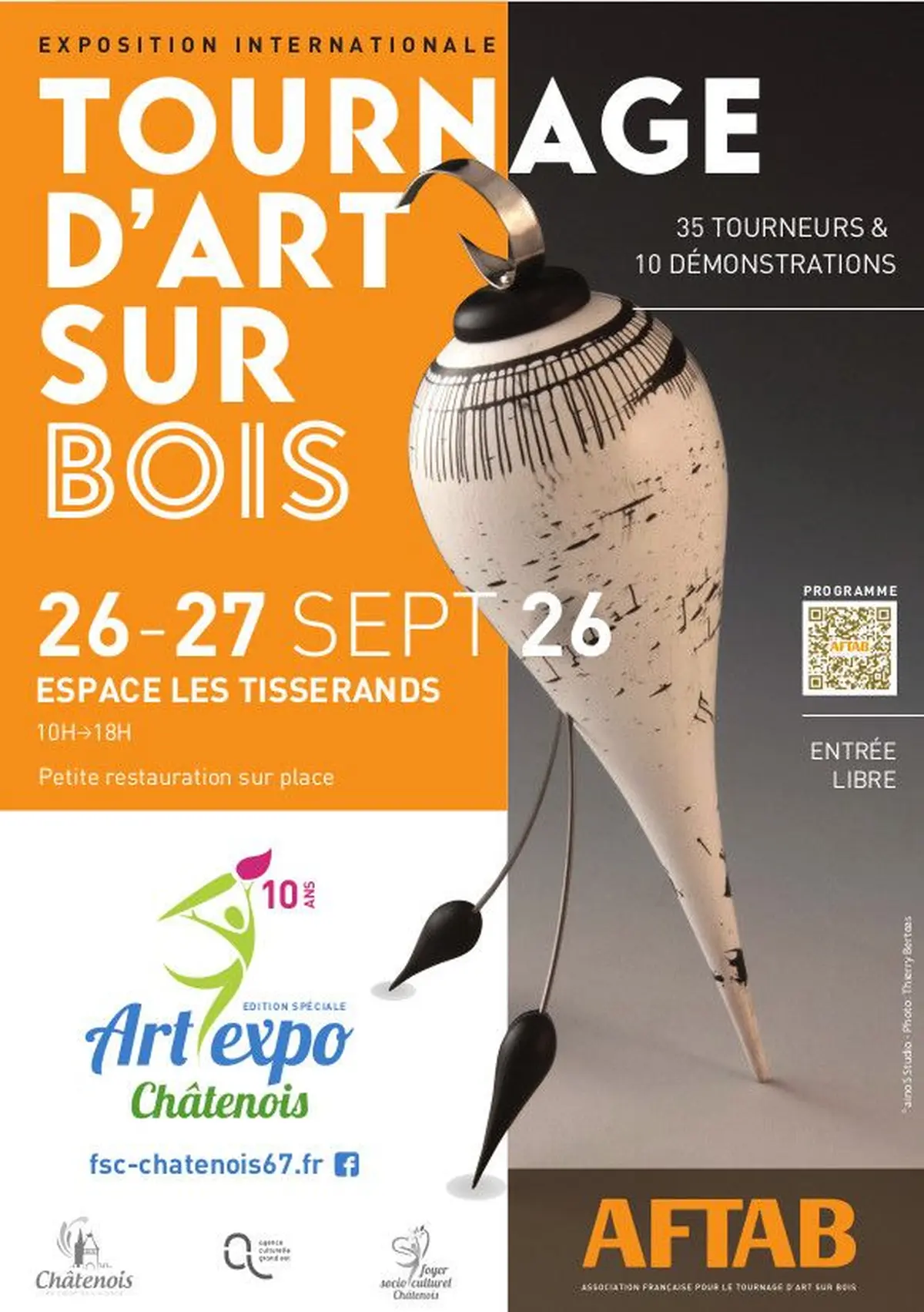 Exposition internationale de tournage d'art sur bois