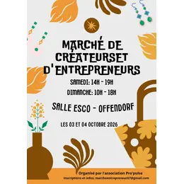 Marché de créateurs/entrepreneurs