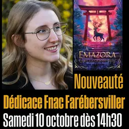 Claire Ivacci en dédicace à la Fnac de Farébersviller