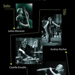 Musique improvisée / Émaille/ Monneret/ Rocher/  Devocelle