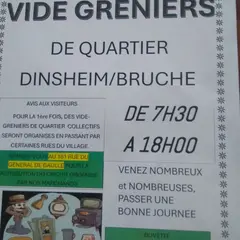 Vide greniers de quartiers associatif