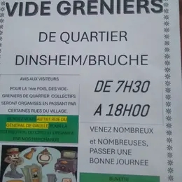 Vide greniers de quartiers associatif