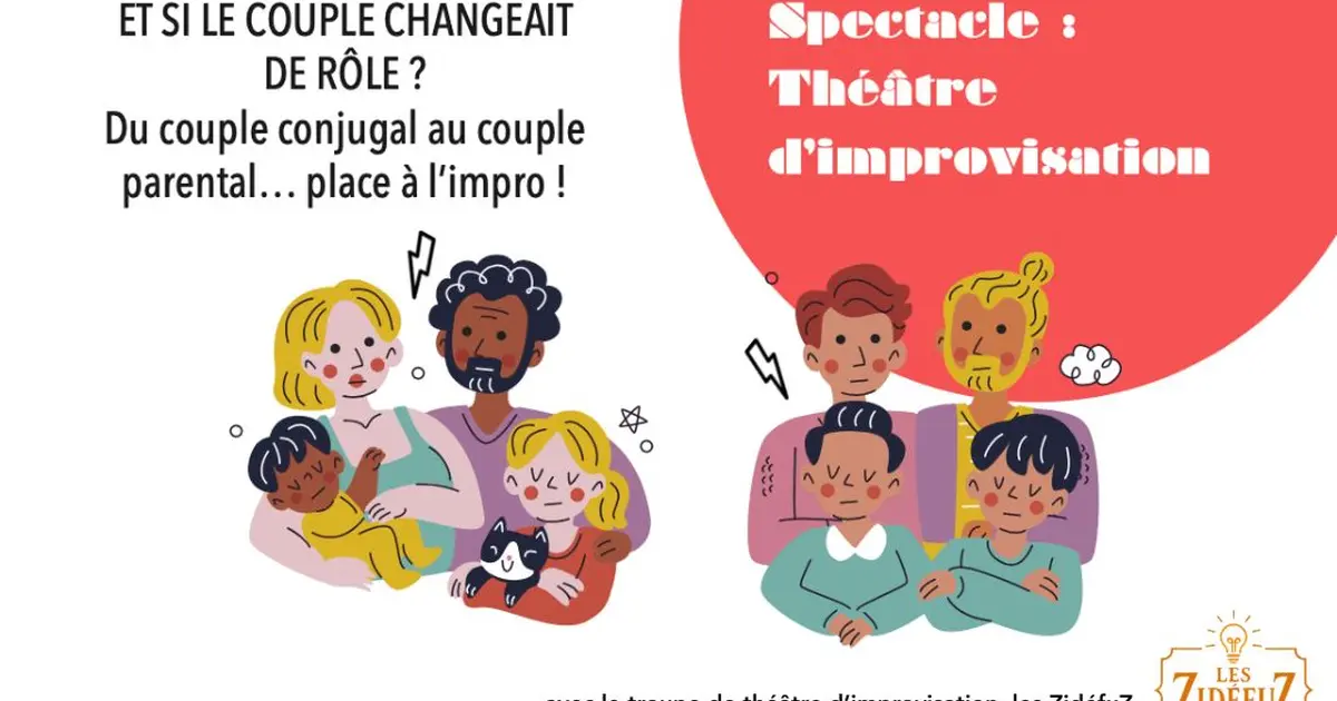 Théâtre d'improvisation : du couple conjugal au couple parental