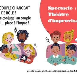 Théâtre d'improvisation : du couple conjugal au couple parental