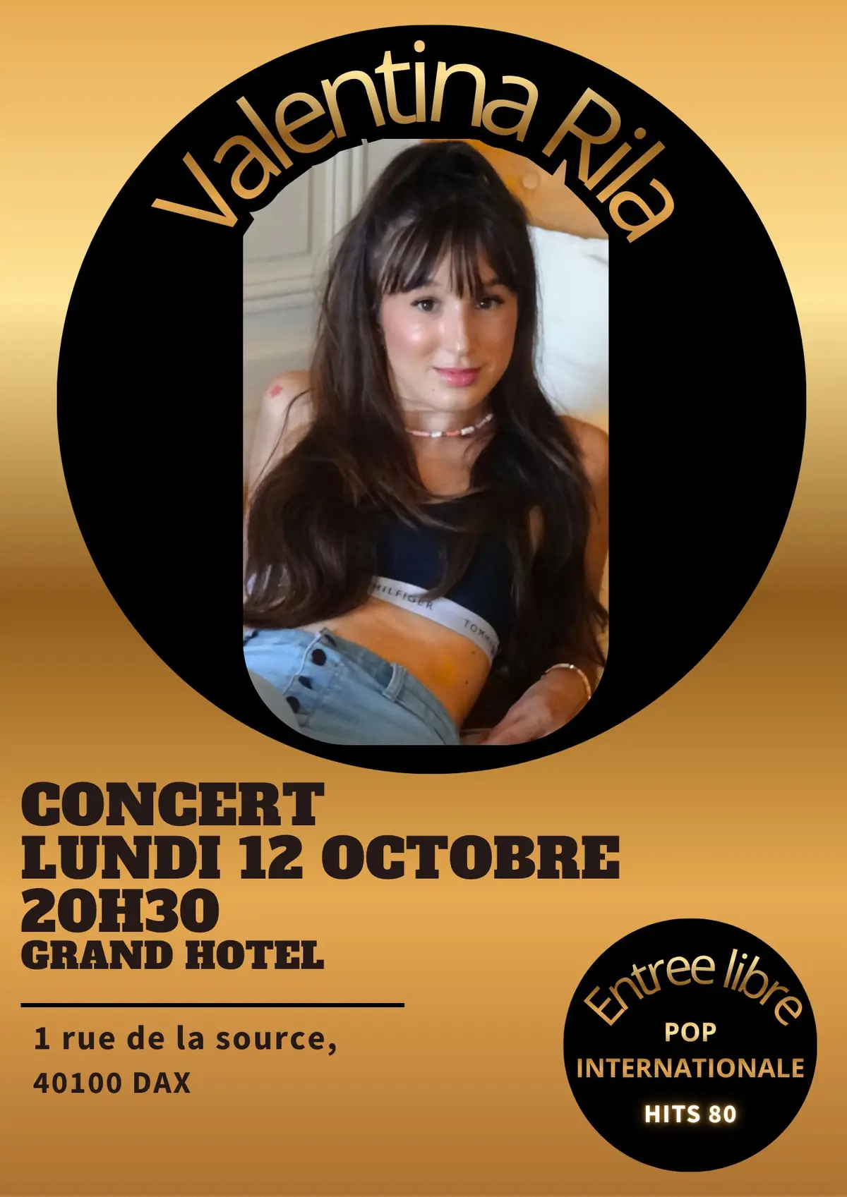 Valentina Rila en concert