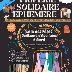 Friperie Solidaire Ephémère