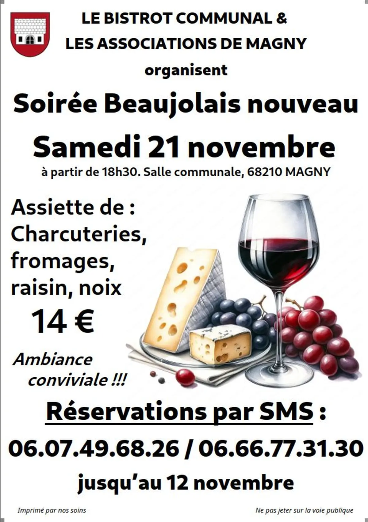 Soirée Beaujolais nouveau
