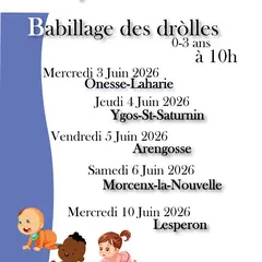 Babillage de dròlles-  Morcenx-La-Nouvelle