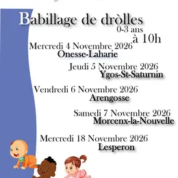 Babillage des dròlles-Arengosse