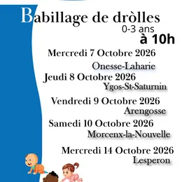 Babillage des dròlles-  Morcenx-La-Nouvelle