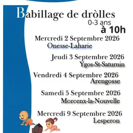 Babillage des dròlles - Ygos-St-Saturnin