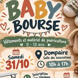 Baby bourse aux vêtements, jeux et livres