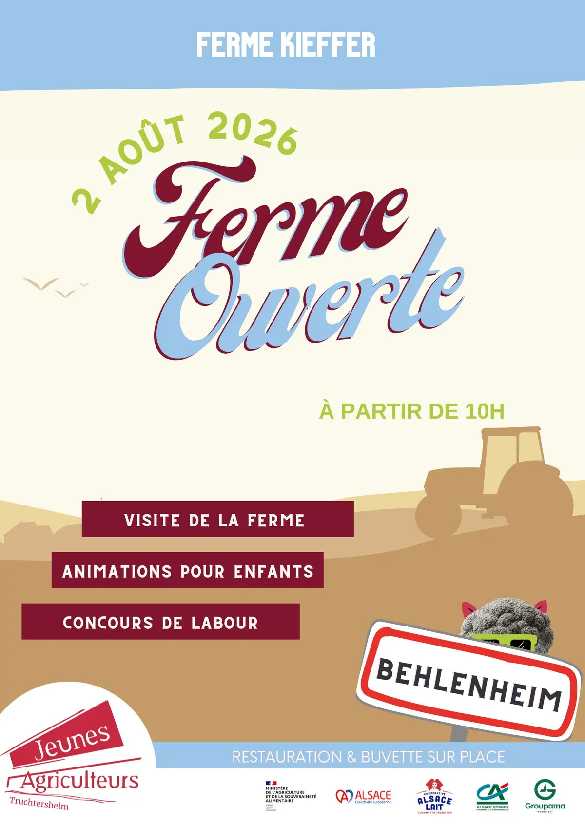 Ferme ouverte