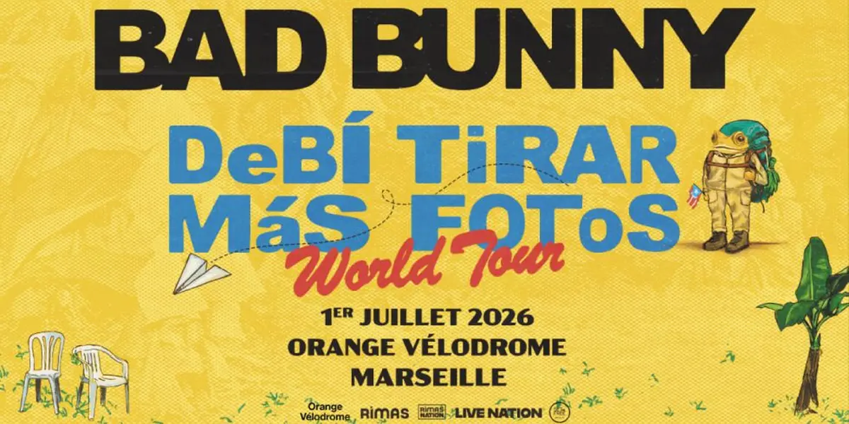 Bad Bunny et son DeBI TiRAR MaS FOToS Tour passera par Marseille