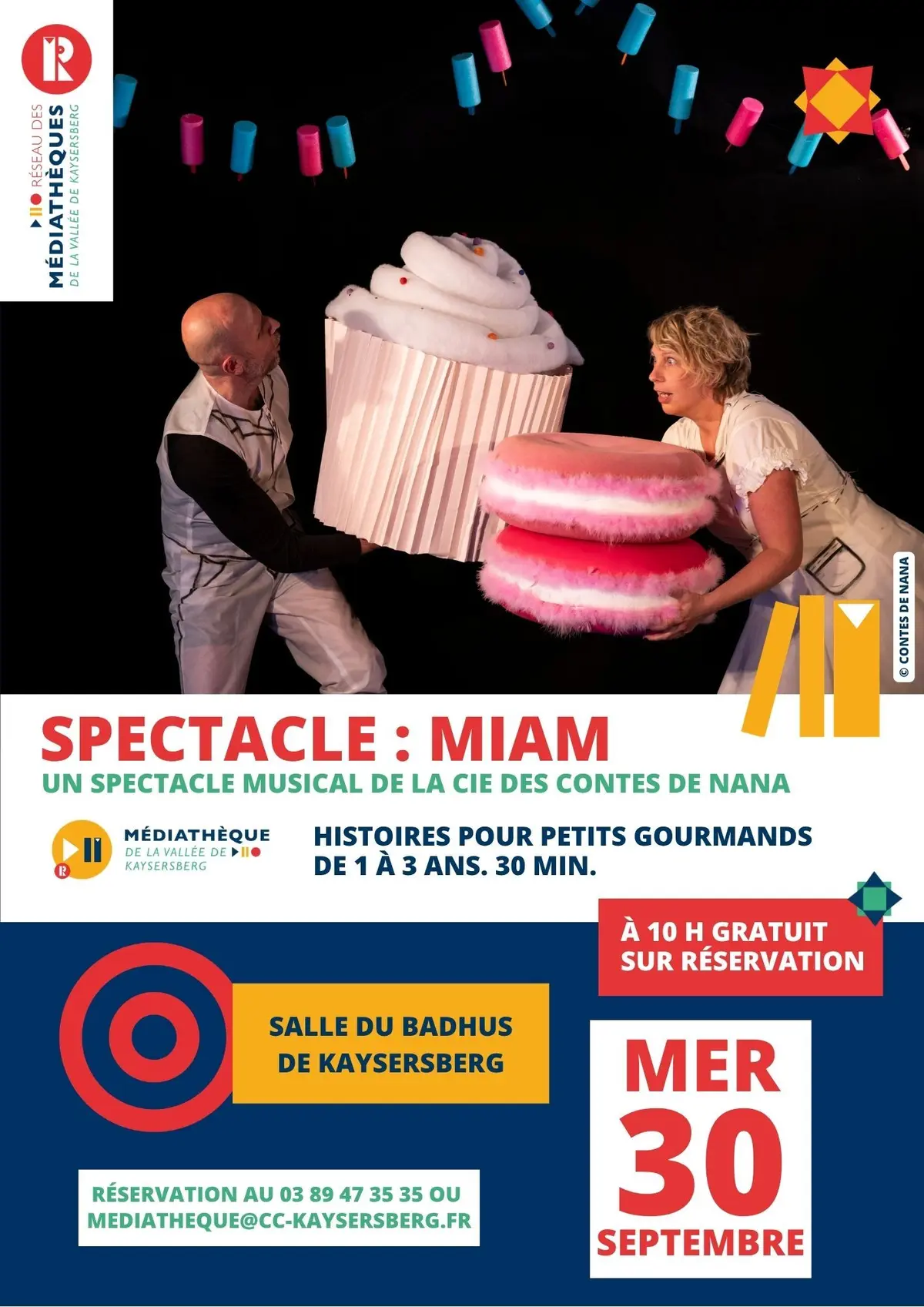 Spectacle jeunesse : Miam 