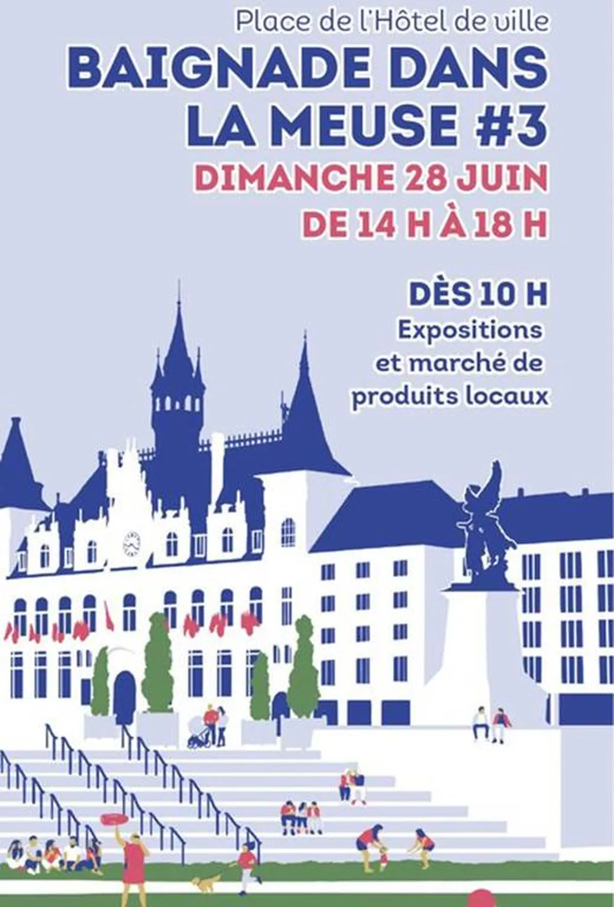 Baignade dans la Meuse : on remet les maillots !