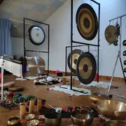 Bain sonore, Bain de gong