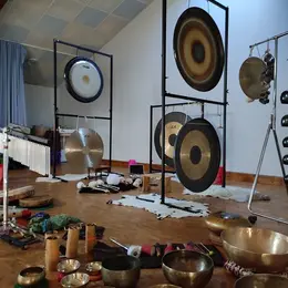 Bain sonore, Bain de gong