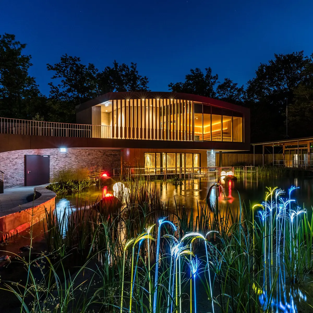 L'espace sauna naturiste des thermes Keidel