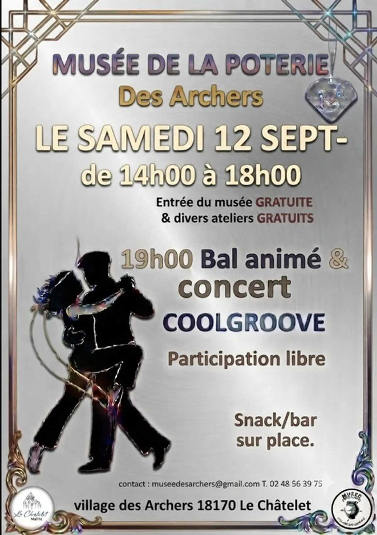 Bal animé et concert Coolgroove
