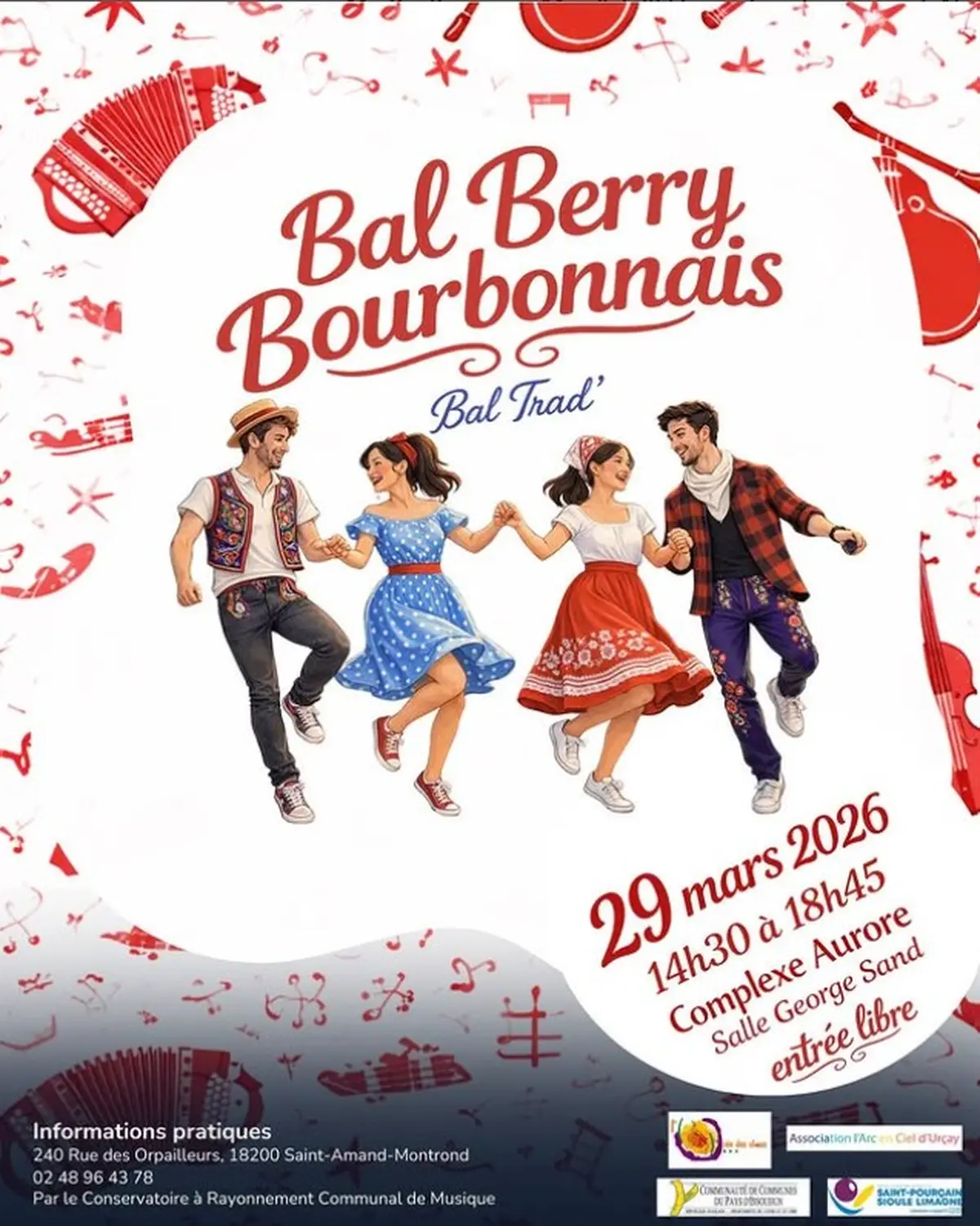 Bal Berry Bourbonnais, bal trad