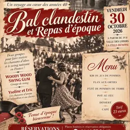 Bal clandestin et repas d'époque