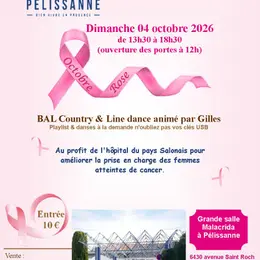 Bal country d'Octobre Rose