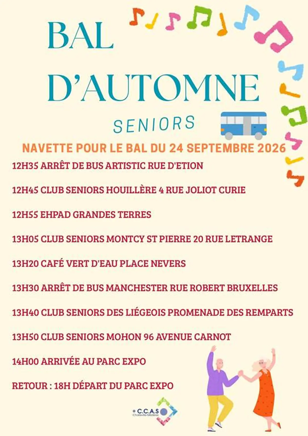 Bal d'automne des seniors