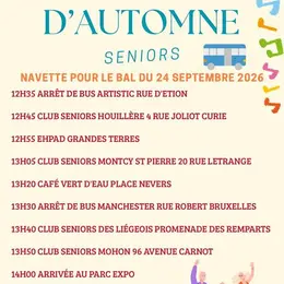 Bal d'automne des seniors