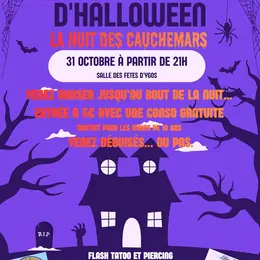 Bal d'Halloween - La nuit des Cauchemars - APE du RPI d'OYA