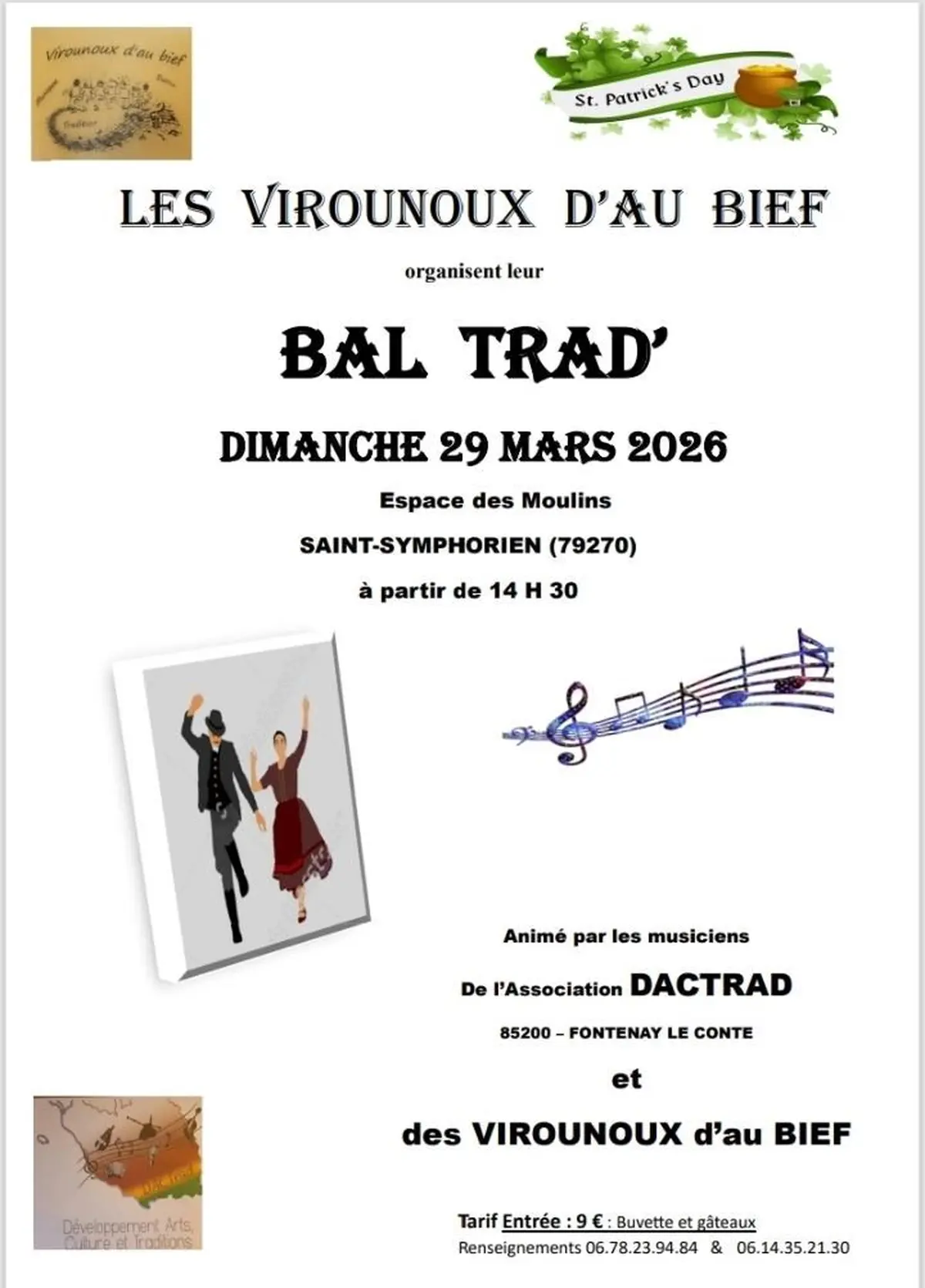 Bal de danses traditionnelles à Saint-Symphorien