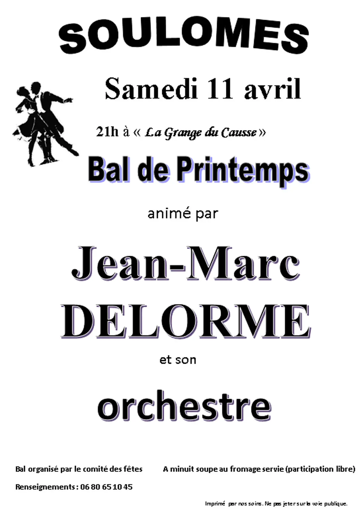 Bal de printemps à Soulomès