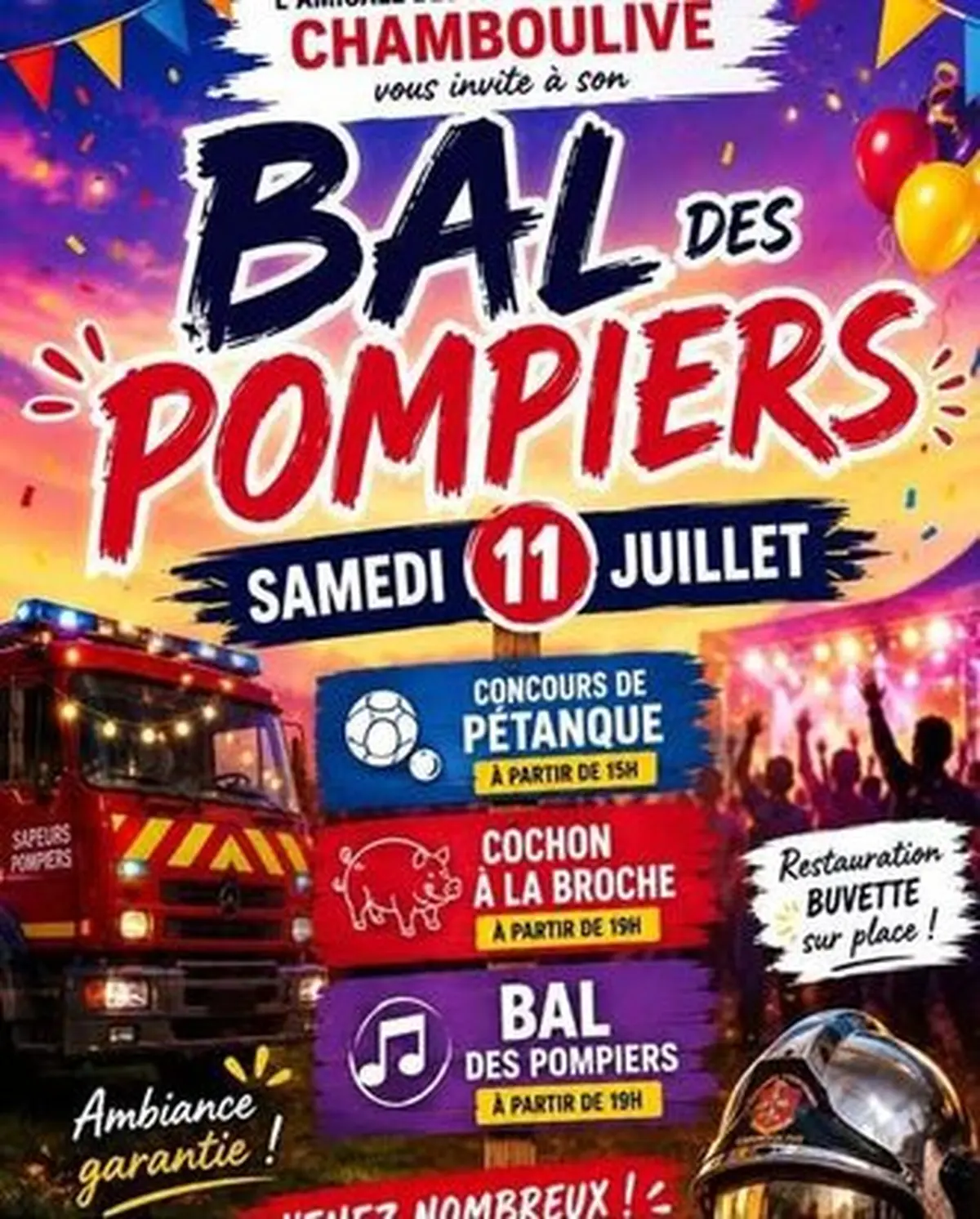 Bal des Pompiers